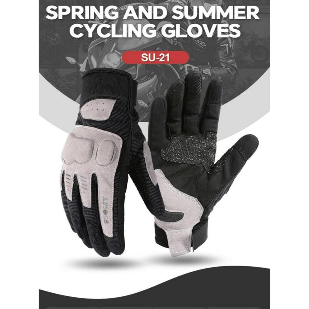 Suomy SU-28 Gloves/Extensive Touring Racing Gloves/Cuff ถุงมือทดลองวิบาก