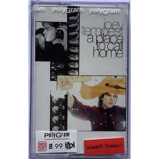 Cassette Tape เทปคาสเซ็ตเพลง Joey Tempest นักร้องนำวง Europe อัลบั้ม A Place To Call Home ลิขสิทธิ์ ซีล