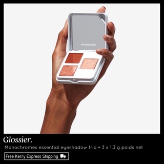 Glossier Monochromes essential eyeshadow trio พร้อมส่ง &amp; เเท้ 100%