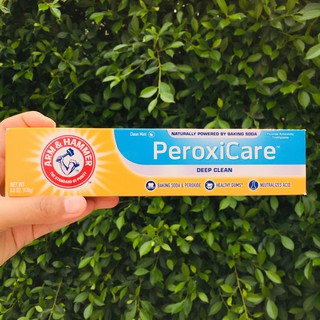 ยาสีฟัน PeroxiCare™ Deep Clean Toothpaste, Clean Mint 170 g (Arm &amp; Hammer®)  สะอาดล้ำลึก ลดคราบหินปูน ฟันขาวขึัน