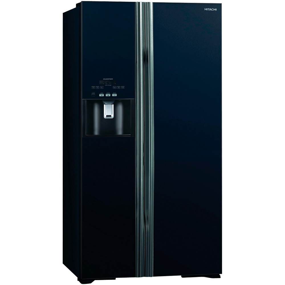 ตู้เย็น SIDE BY SIDE HITACHI R-S600GP2TH GBK 21.3Q ดำ