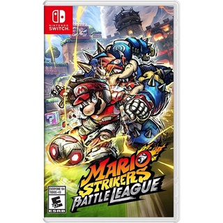 ผ่อนได้ 0% MARIO STRIKERS BATTLE LEAGUE for Nintendo switch ภาษา English แผ่นใหม่ในซีล ตรงปก