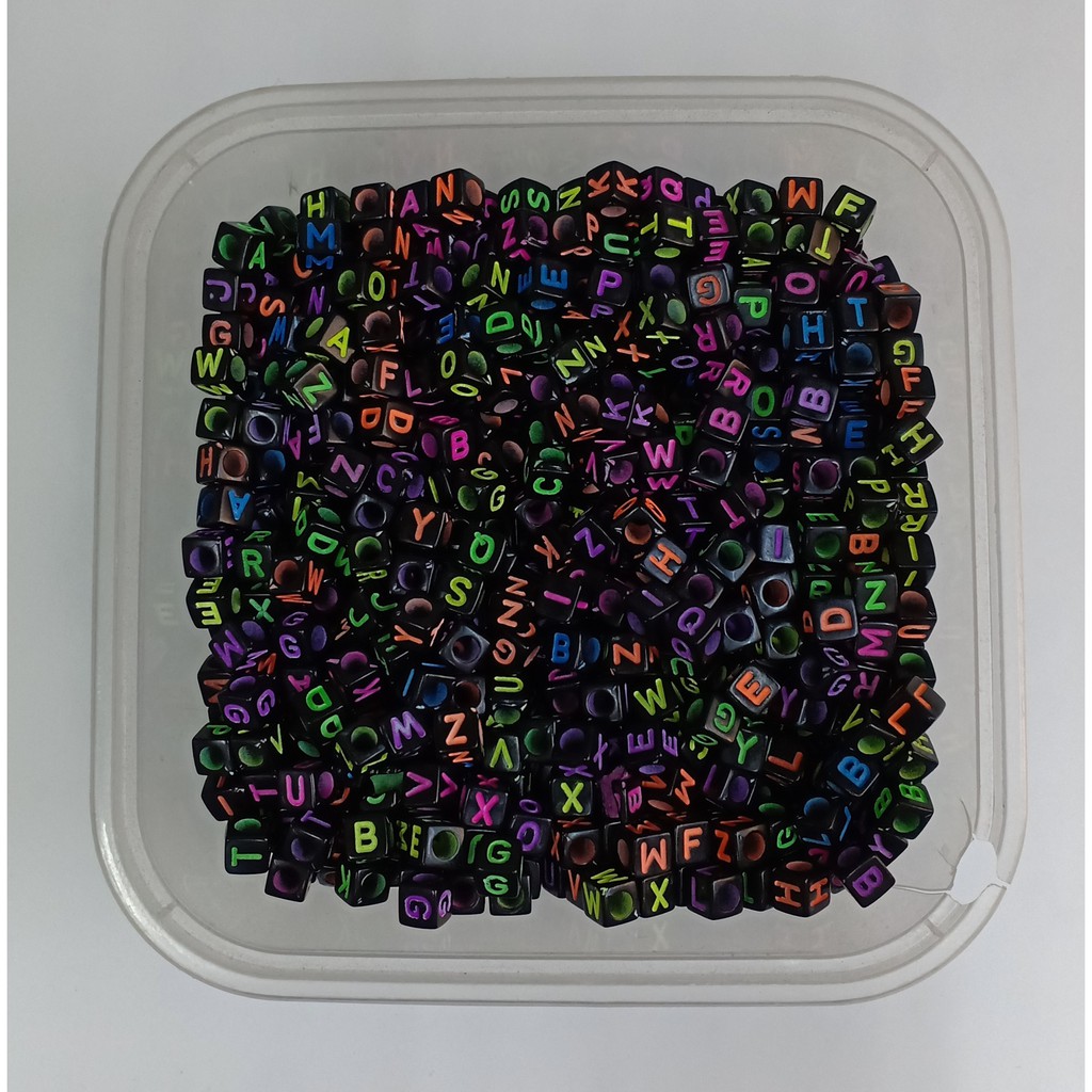 AB026 - Alphabet Beads 6*6
