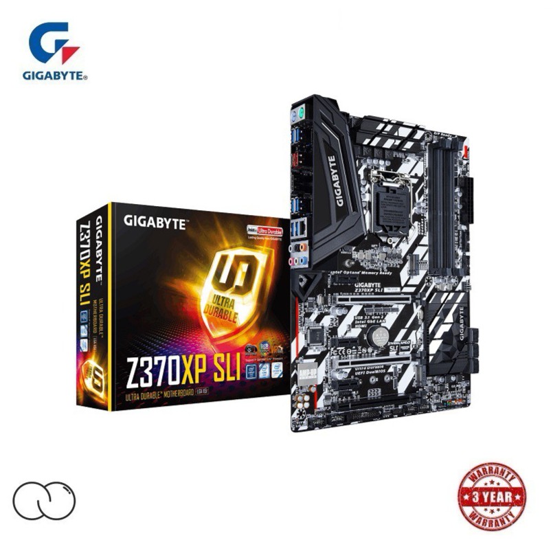 GIGABYTE Z370XP SLI ULTRA DURABLE MOTHERBOARD (GA-Z370XP-SLI / LGA1151)