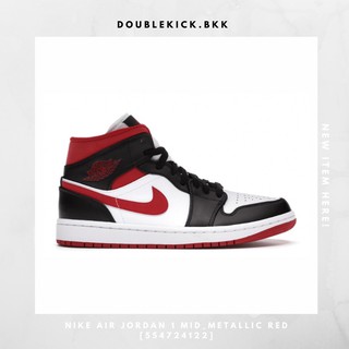 NIKE AIR JORDAN 1 MID_METALLIC RED [554724122]