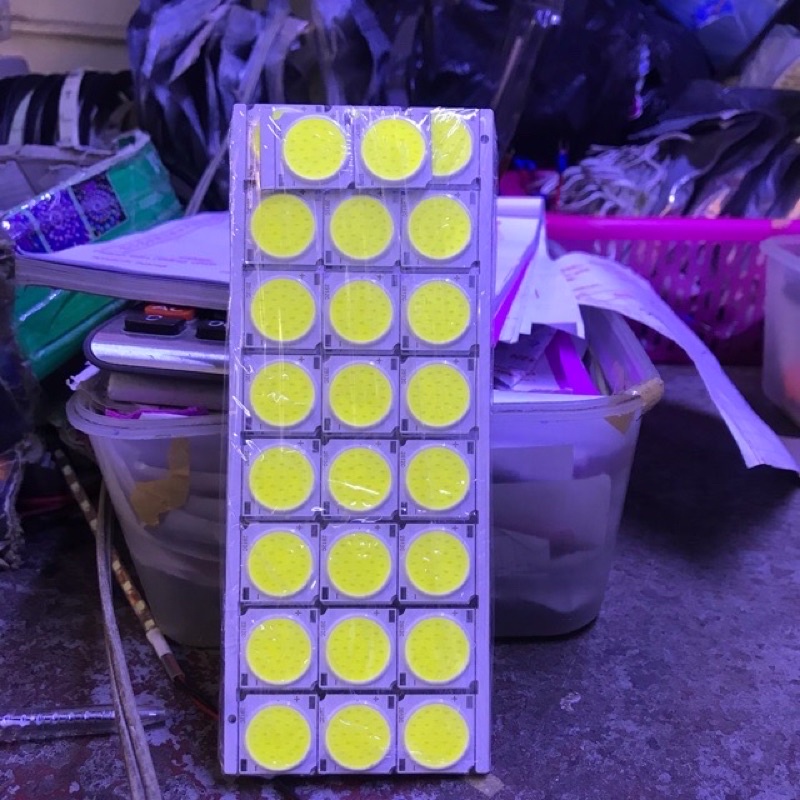 ดวงตา led 8 ดวง 12w และลูจัง