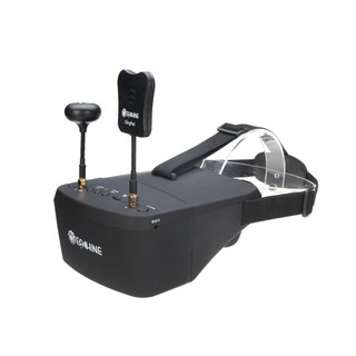 ชุดแว่นตา พร้อมหูฟัง Eachine EV800D 40CH FPV HD DVR