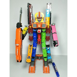 DX ToQger 3 ตัว ครบ  ToQger DX ToQ-Oh Diesel-Oh Build Dai-oh Cho Cho Toq-Daioh Bandai