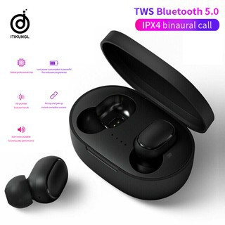 A6s wireless earphone Bluetooth 5.0 noise reduction Xiaomi AirDots stereo sound earphones with microphone waterproof ear