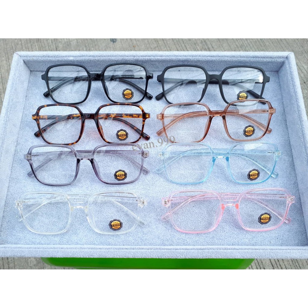 แว่นตาTR90 รุ่น 17112 เบา ทนทาน ยืดหยุ่น ไม่หักง่าย นำไปตัดเลนส์ได้