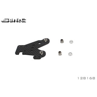 S-128168 Graphite Rear Arm(L) 2.0mm MTS T3M