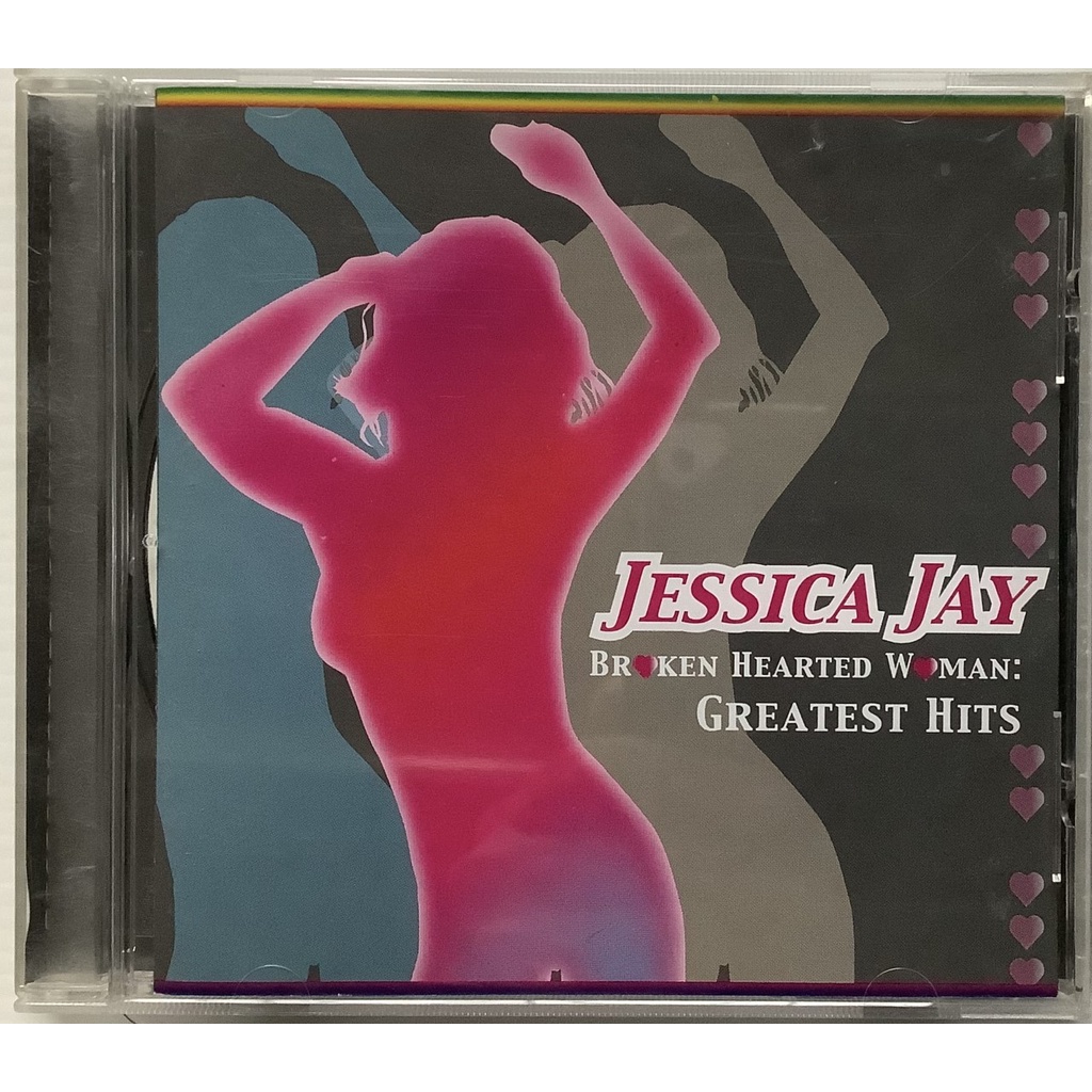 CD ซีดีเพลง Jessica Jay อัลบั้ม Broken Hearted Woman : Greatest Hits รวมเพลงฮิต แผ่นโปรโมไทย ลิขสิทธ