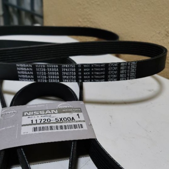 11720 5X00A สายพานพัดลม Nissan 7PK1750 - Nissan Navara NP300 D23T