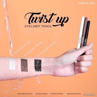 ✧*ของแท้* ดินสอเขียนขอบตา Mei Linda Twist Up Eyeliner Pencil รหัส MC3077