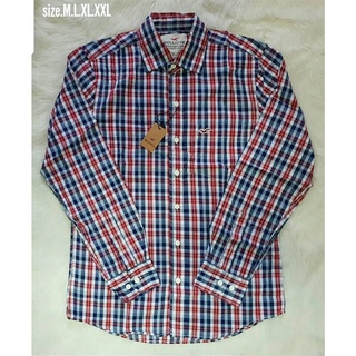 hollister เสื้อเชิ้ตแขนยาว