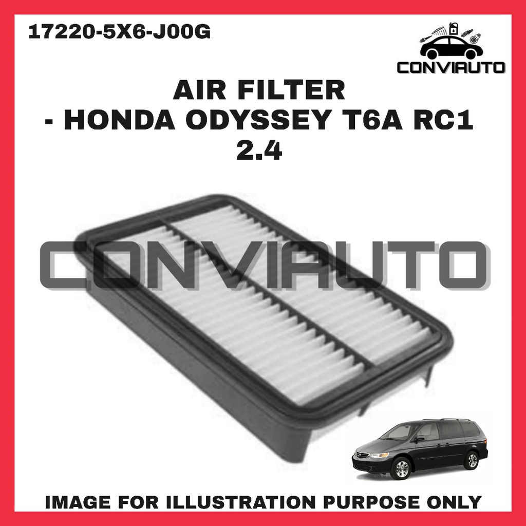 HONDA ODYSSEY T6A RC1 2.4 AIR FILTER (17220-5X6-J00) CONVIAUTO