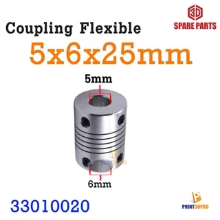 3D Printer Part Flexible Shaft Rigid Coupling Stepper Motor ที่จับแกนมอเตอร์ อะไหล่เครื่องพิมพ์ สามมิติ