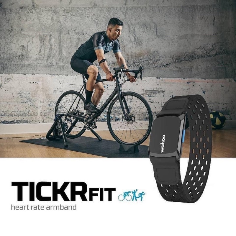สายรัดแขนวัดหัวใจ Wahoo Tickr Fit วัดอัตราการเต้นของหัวใจ รับประกัน 1 ปี ศูนย์ไทย สินค้าพร้อมส่ง!!