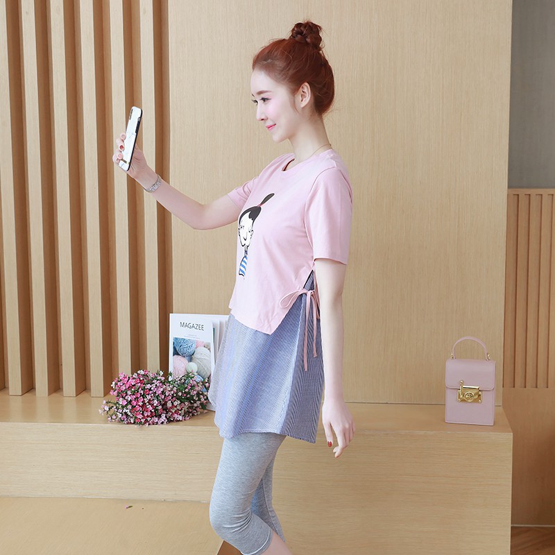 SUNDAY2020🎀 ทุกคนรู้แฟนคลับรู้‼ว่า ชุดเดรสคลุมท้องลายใหม่คุ้มสุด เป็นคําตอบสุดท้าย✔ - รูปที่ 7