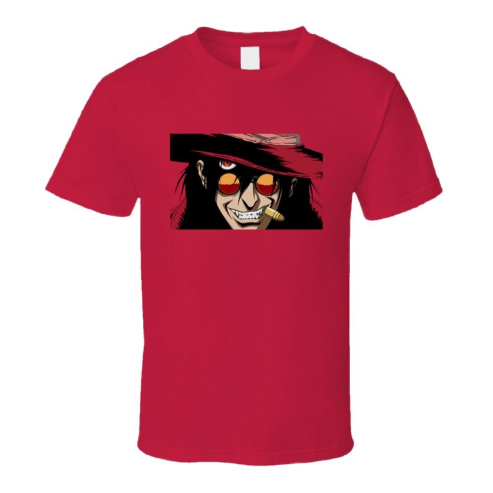 Alucard Hellsing Manga Anime Japanese Dracula Fan T Shirt