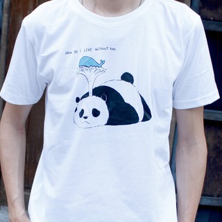 เสื้อยืดไก่3 ลาย Panda Whele