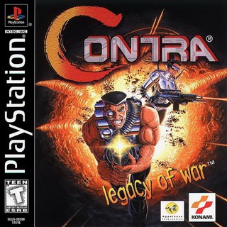 CONTRA LEGACY OF WAR [PS1 US : 1 Disc]