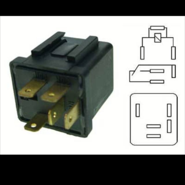 5B-1T-12v / 5C-1T-24v Isuzu, Nissan Power Relay (5pin)