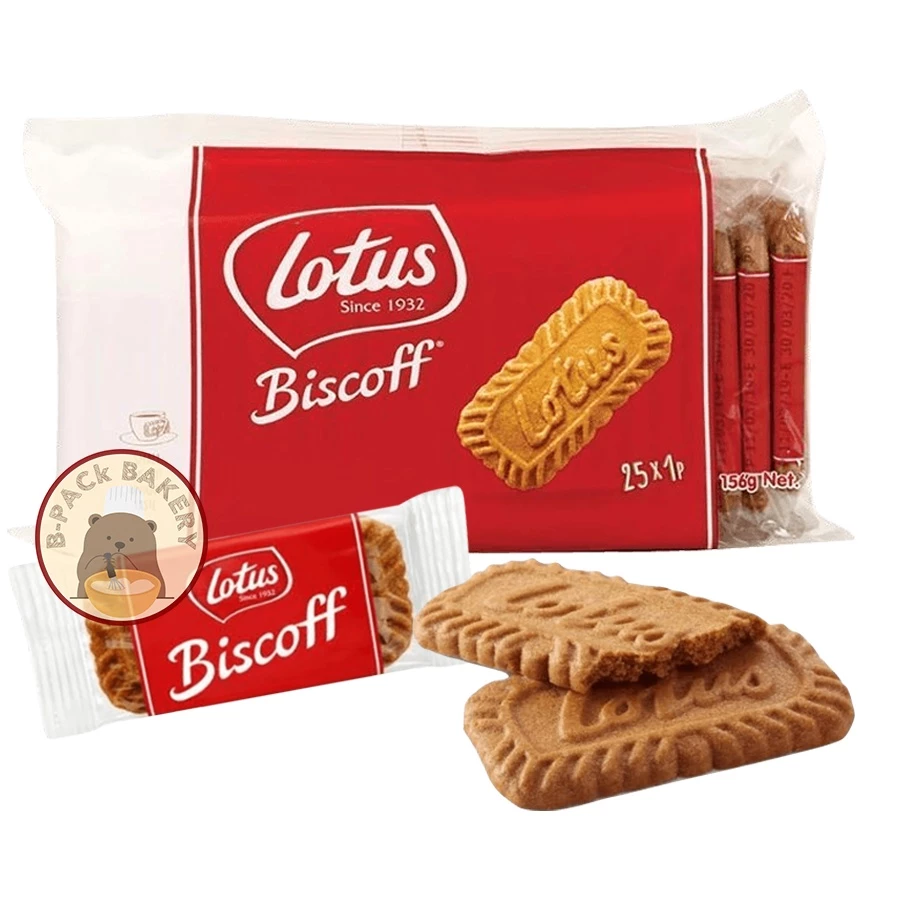 (โลตัส บิสกิต) โลตัส บิสคอฟ คาราเมลไลซ์ บิสกิต Lotus Biscoff Caramelised Biscuit