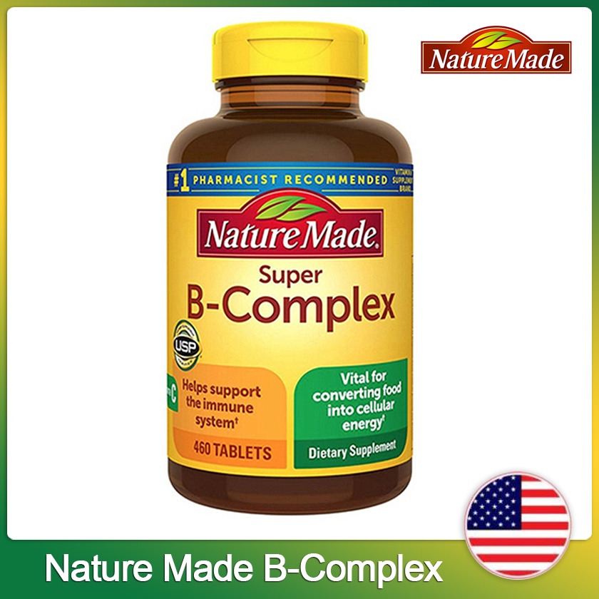 Nature Made Super B-Complex 460 Tablets(Exp.052023) - thai ...