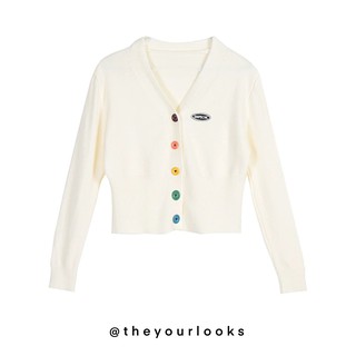 Theyourlooks ♡ พร้อมส่ง Simpischic cardigan คาร์ดิแกน