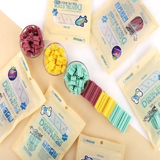 Forcans Dental stick ขนมขัดฟันสุนัข จากประเทศเกาหลี กลิ่นหอมชีท เสริมแคลเซียม ฟันแข็งแรง