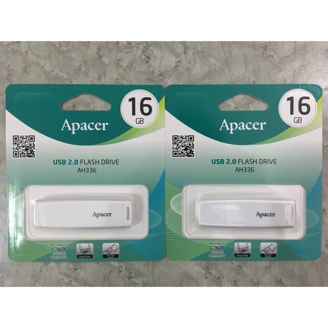 แฟลสไดซ์ 16GB 'Apacer' (AH336) White
