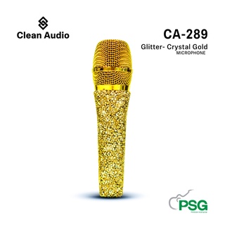 CLEAN AUDIO : CA-289 Glitter- Crystal Gold Dynamic Microphone