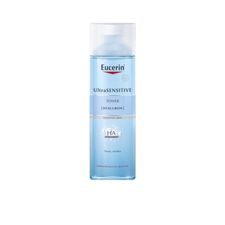 Eucerin UltraSensitive eucerin Toner [Hyaluron] 200ml ยูเซอริน โทนเนอร์ ผิวสะอาด นุ่ม ชุ่มชื้น แพ้ง่าย ผิวแพ้ง่าย