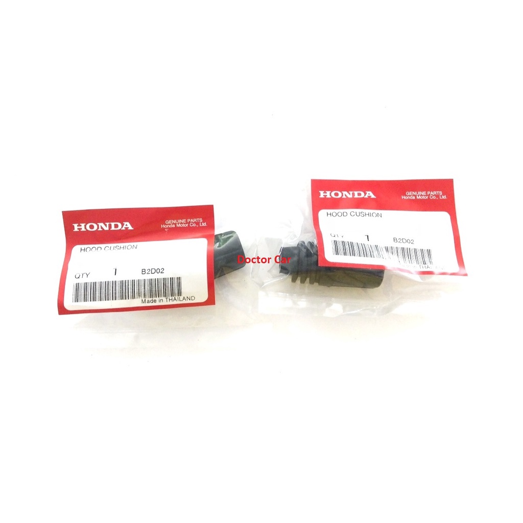 แท้ศูนย์ ยางกันกระแทกฝากระโปรงหน้า 1 คู่ ฮอนด้า ซิตี้ Honda City GM6 2014-2019 / แจ๊ส Jazz GK 2014-2