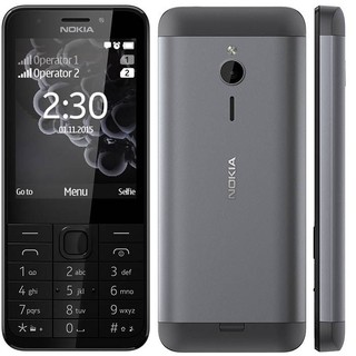 โทรศัพท์มือถือ  โนเกียปุ่มกด NOKIA 230 (สีดำ)  2 ซิม จอ 2.8นิ้ว รุ่นใหม่ 2020