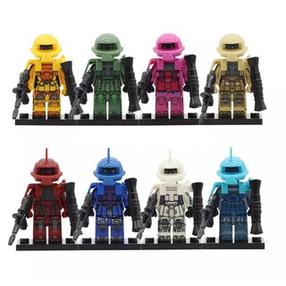 เลโก้ตัวต่อ Gundam set B (SET 8 PCS) ไม่มีกล่อง POC0105