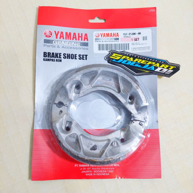 ผ้าเบรคหลังเดิม Yamaha Jupiter Z Burhan Z1 MX Vega R ZR ใหม่ Mio J M3 Z Soul Xeon Fino Xride Aerox N