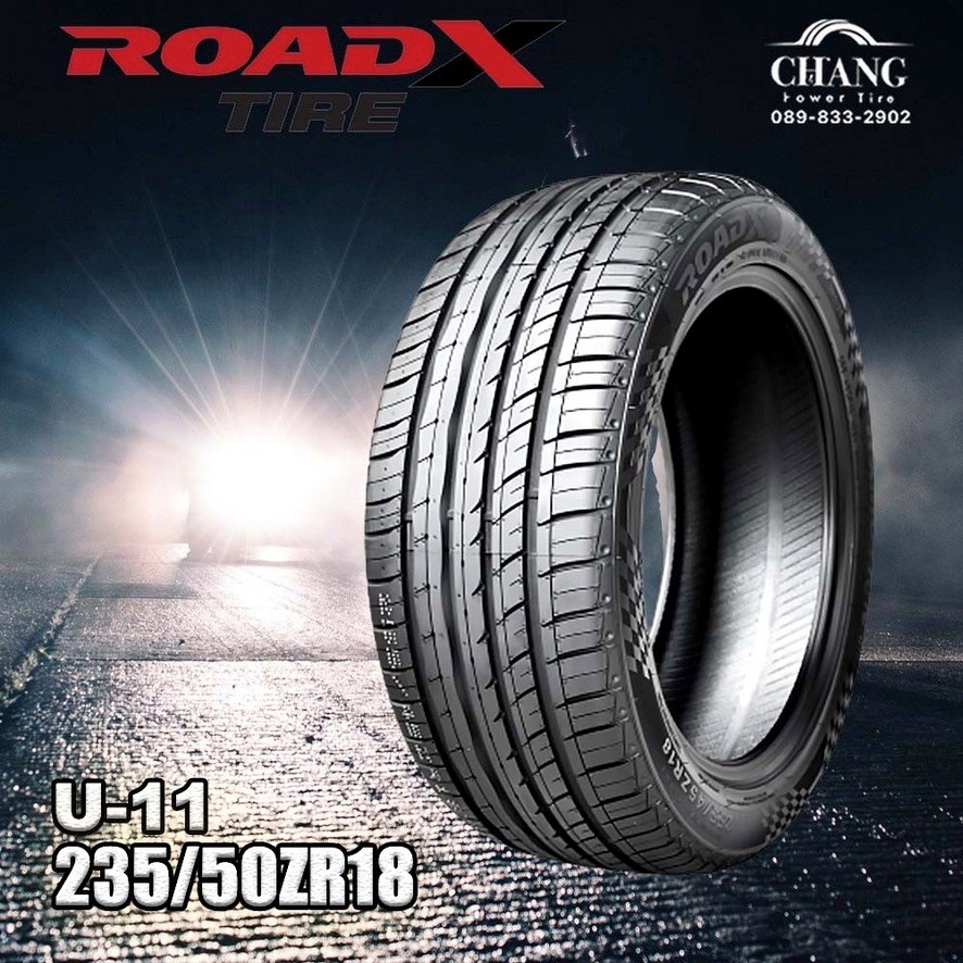 235/50R18 ยี่ห้อRoadx U-11 ยางใหม่ ปี2023