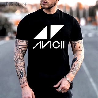 Avicii 2 ใหม่ เสื้อยืดแขนสั้น ผ้าฝ้าย 100% แฟชั่น สําหรับผู้ชาย LHZYสามารถปรับแต่งได้