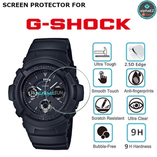 Casio G-Shock AW-591BB-1A Series 9H ฟิล์มกระจกนิรภัยกันรอยหน้าจอนาฬิกา AW591