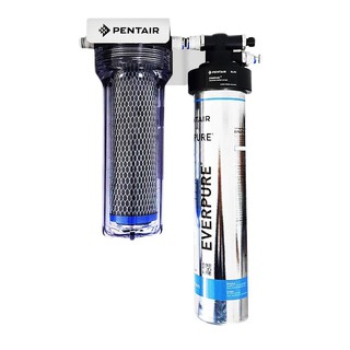 Drinking water filter WATER PURIFIER EVERPURE PENTAIR PRO-4 Water filter Kitchen equipment เครื่องกรองน้ำดื่ม เครื่องกรอ