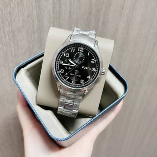 (สด-ผ่อน)🎗แท้100%Fossil Wylie Multifunction Stainless Steel Watch