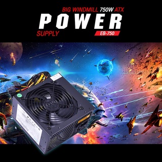 OKER POWER SUPPLY EB7501 BIG WINDMILL 750W ATX POWER SUPPLY EB-750