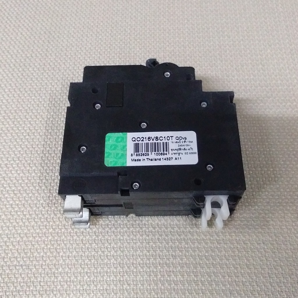 ถูก! Shneider ชไนเดอร์ สแควร์ดี เมนเซอร์กิตเบรกเกอร์ 2P 16A 20A 32A 50A QO216VSC10T  QO220VSC10T QO2