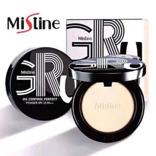 แป้ง มิสทีน กรู MISTINE GRU OIL CONTROL PERFECT POWDER SPF25 PA++ 10g.