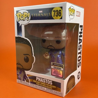 Funko POP Phastos with Exclusive card 736 Eternals