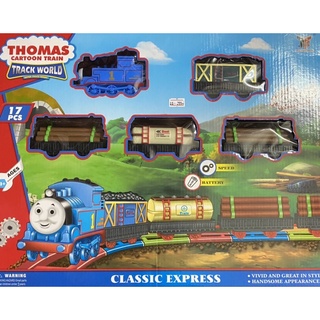 รถไฟโทมัส Thomas Train ชุดใหญ่จัมโบ้ รถไฟ รถไฟการ์ตูน ขบวนใหญ่ รถไฟโทมัส รถไฟราง ขนาดรางรถไฟ 78x46cm