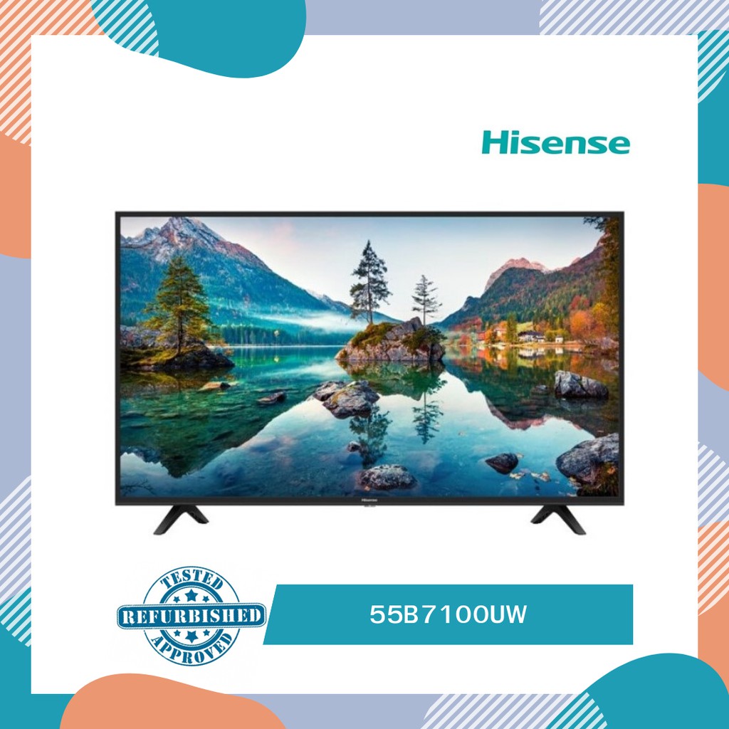 ทีวี 55 นิ้ว HISENSE TV UHD LED รุ่น 55B7100UW (refurbished)