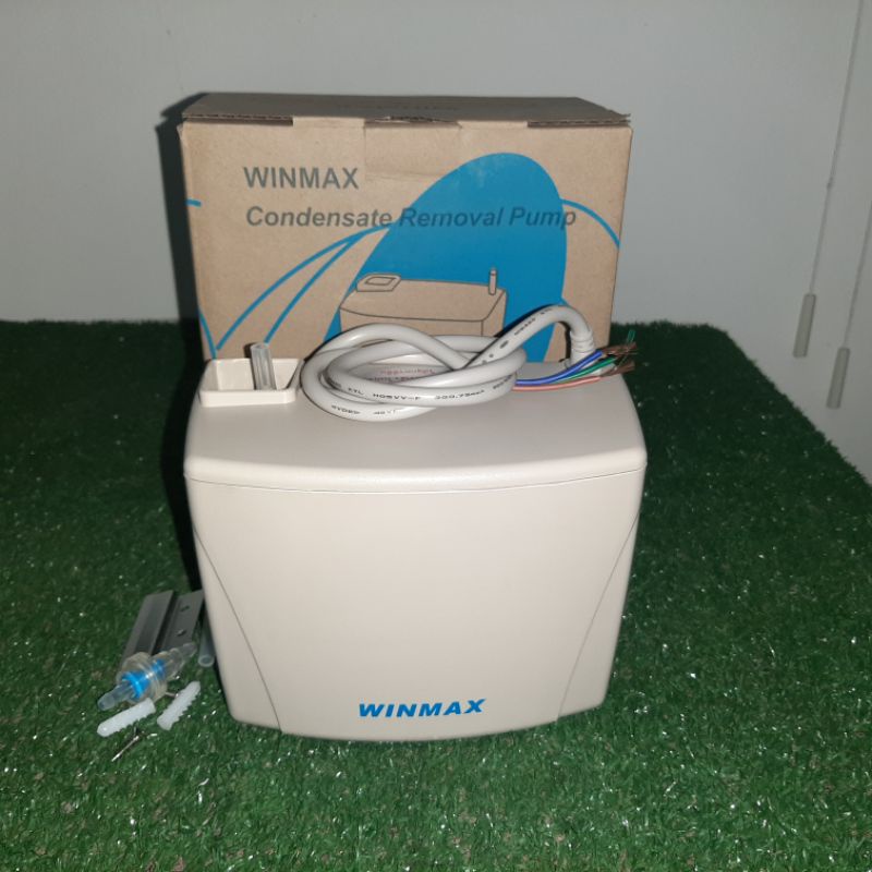 กาลักน้ำ ปั๊มน้ำสำหรับดูดน้ำ จากคอล์ยเย็น ปั๊มเดน WINMAX รุ่น PF-30225B แถมสายน้ำปั๊มเดรน 5 เมตร
